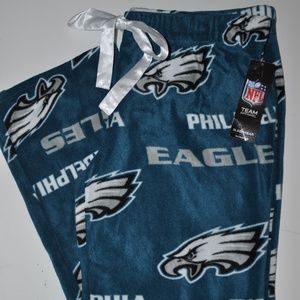 Philadelphia Eagles NFL Women's Fleece Pajamas L